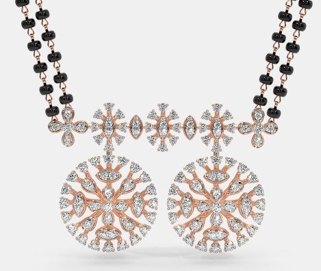 Royal Floral Rose Gold Designer