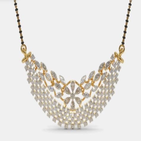 Floral Mangalsutra