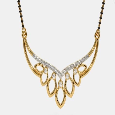 Royal Dew Drop Diamond Mangalsutra