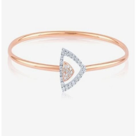 Nova Triangle Diamond Bangle